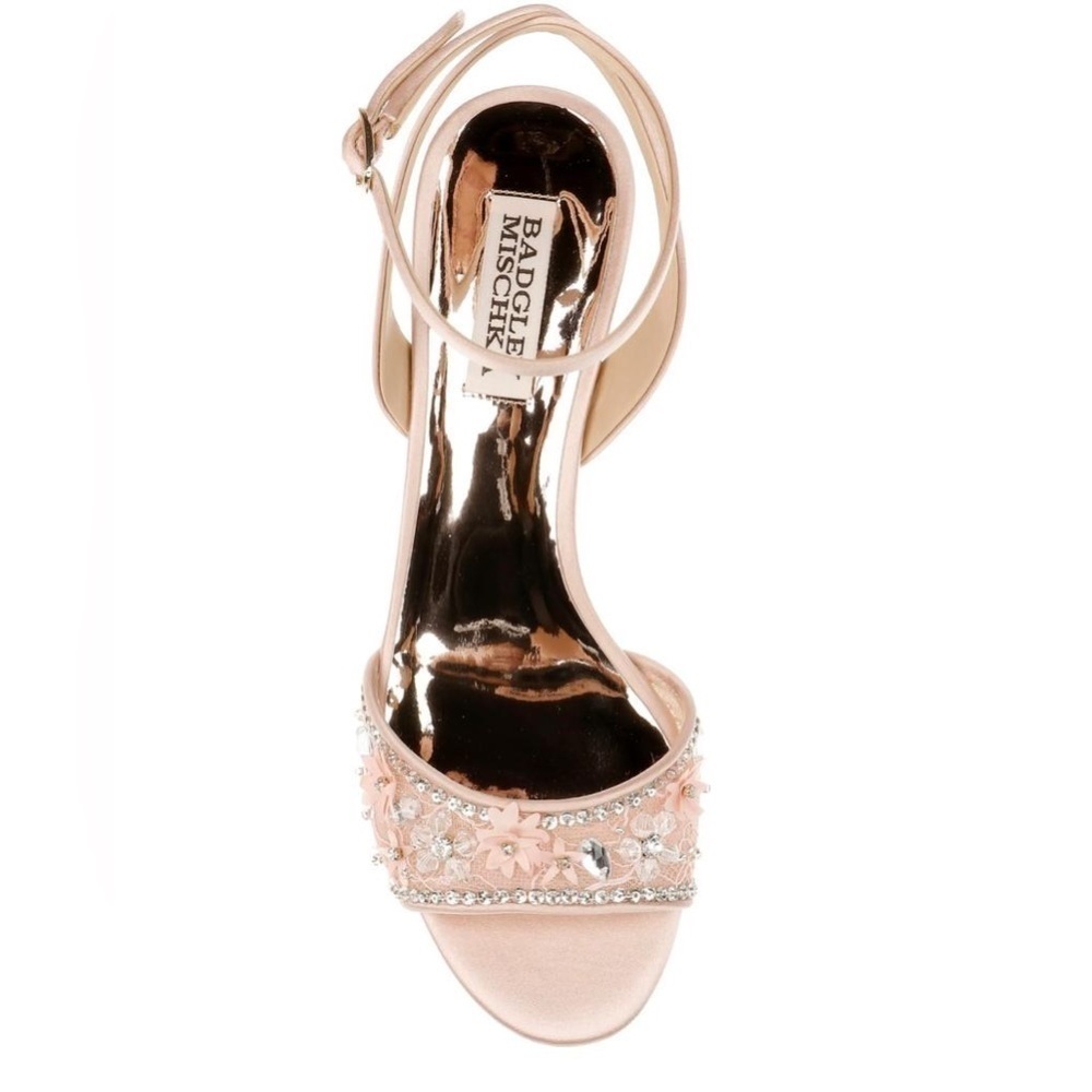 NWT Badgley Mischka Taylin Ankle Strap Dress Sandals